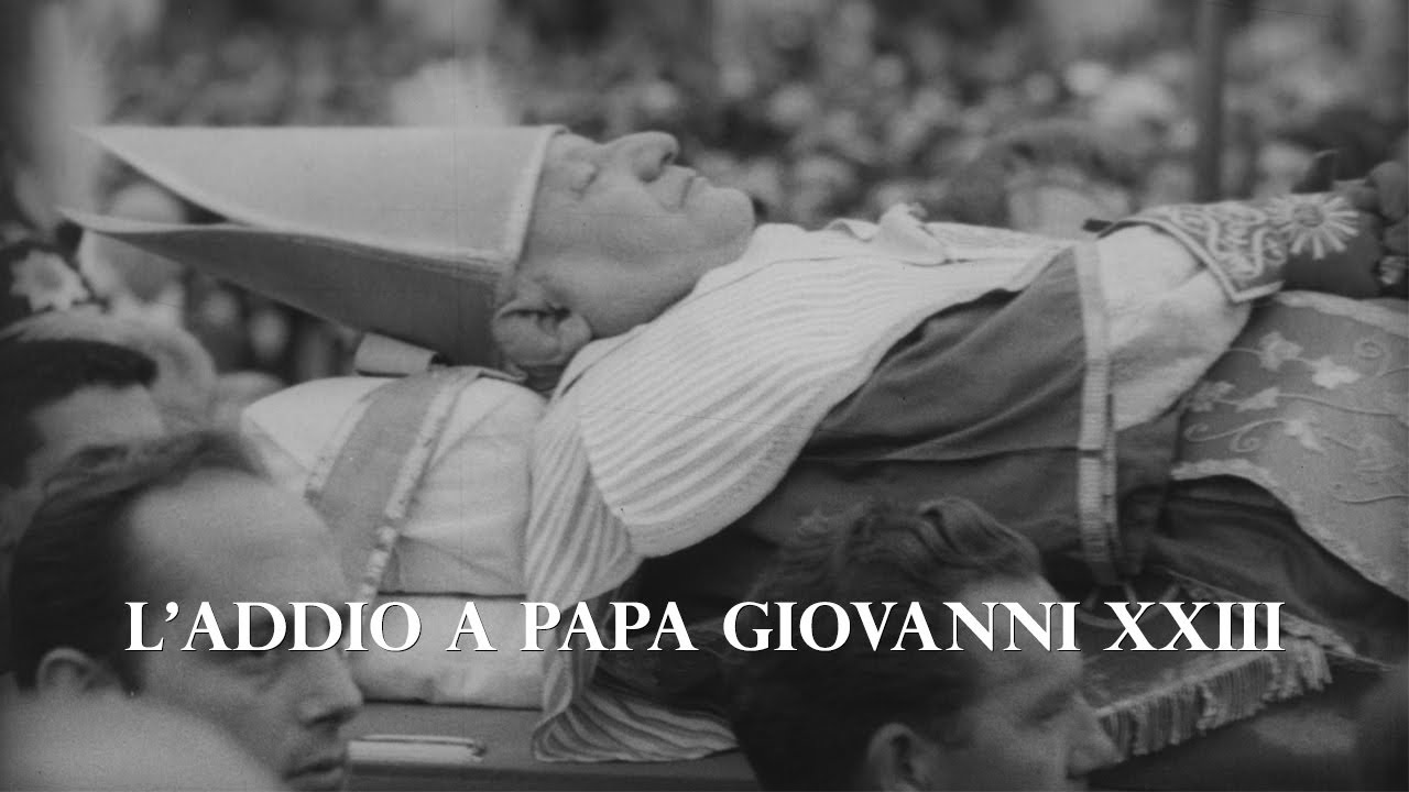 La morte di papa Giovanni XXIII - 3 giugno 1963 - filmato storico