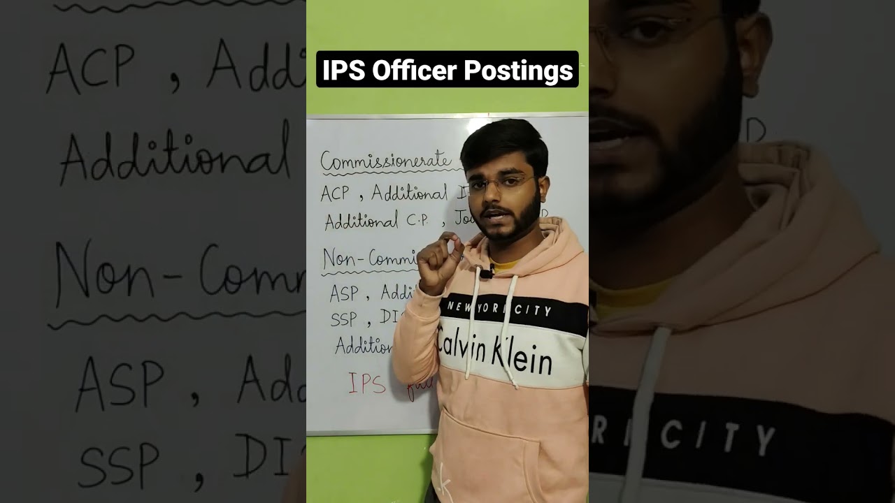 IPS Officer Postings | Commissionerate & Non-Commissionerate System #ips #ipsofficer #police #shorts