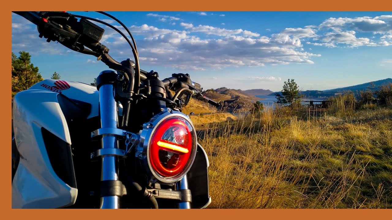 LED Motorcycle Headlight Assembly | Honda Cb500f Cafe Racer Build #5