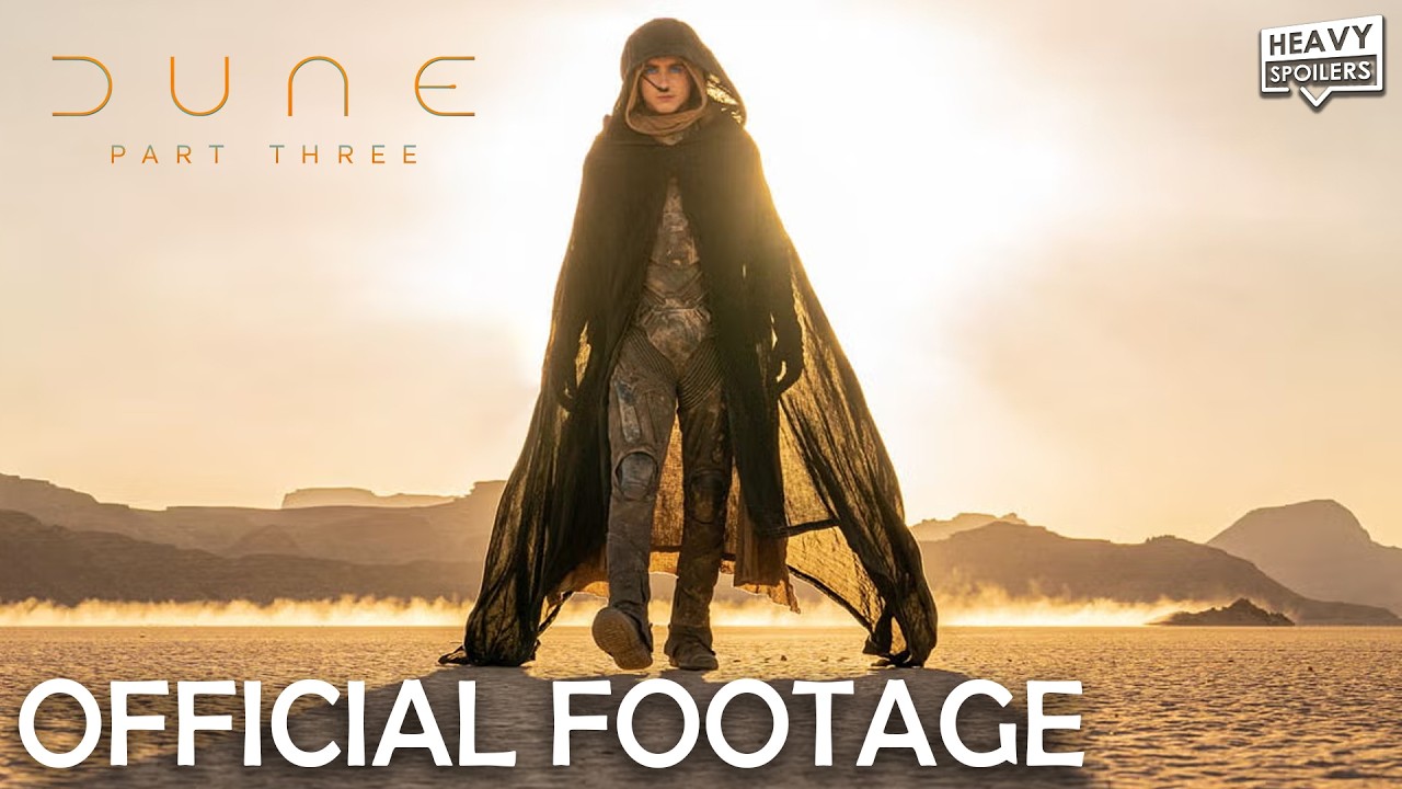 DUNE PART 3 Cinema-Con Official Footage Breakdown & New Trailer Description