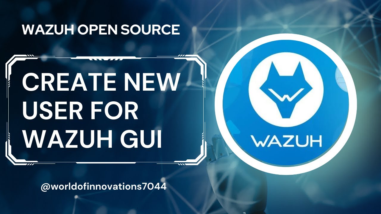 Создать пользователя в Wazuh | Создать нового пользователя в Wazuh | Внутренний пользователь в Wa...
