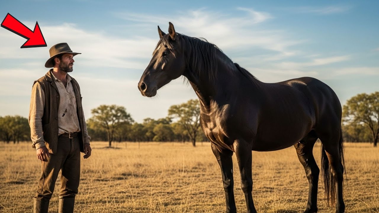 NINGUÉM QUIS COMPRAR O CAVALO GIGANTE E INDOMÁVEL — ATÉ QUE UM COWBOY FALIDO O CHAMOU PELO NOME