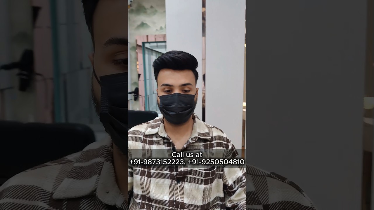 Hair Patch Before & After - Hair Patch Magic in 30 Seconds | Delhi Hair Fixing #shorts