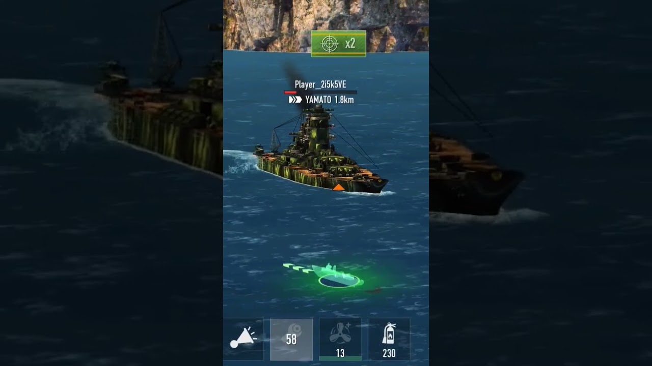Battle of Warships KMS H41 A ship with two captains is sinking.