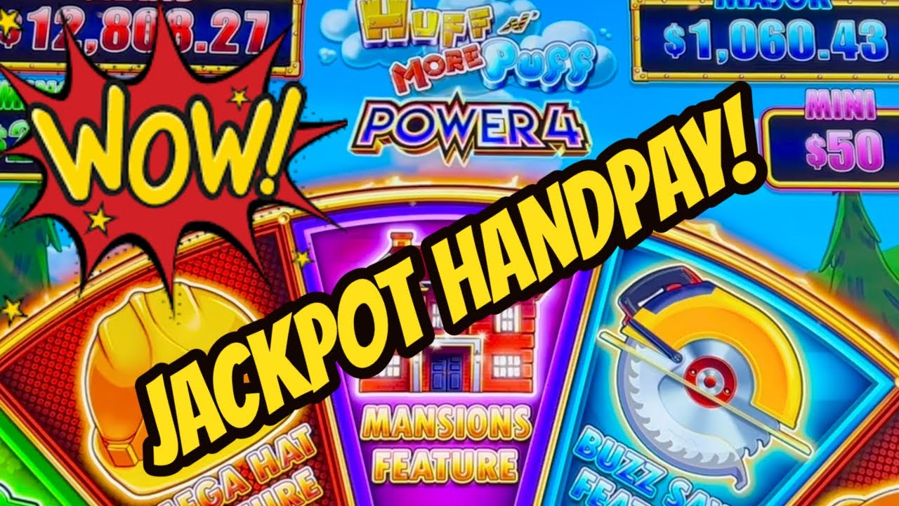MY FIRST MANSION BONUS ON NEW POWER 4 HUFF N MORE PUFF