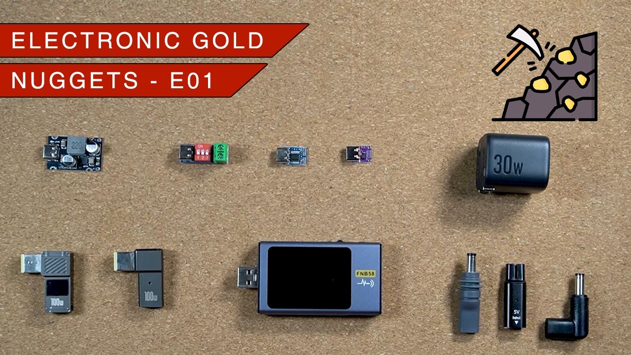 Electronic Gold Nuggets - Episode 01 - USB-C Charging both ways