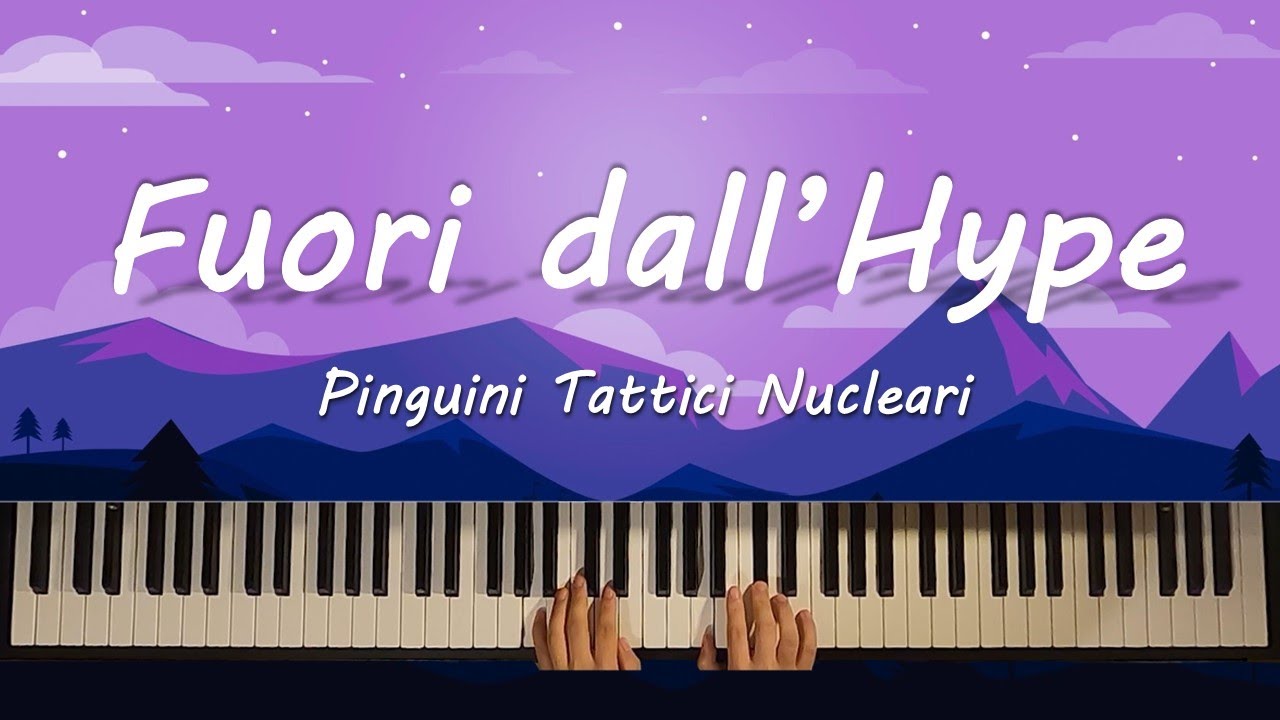 Pinguini Tattici Nucleari - Fuori dall'Hype (piano cover)