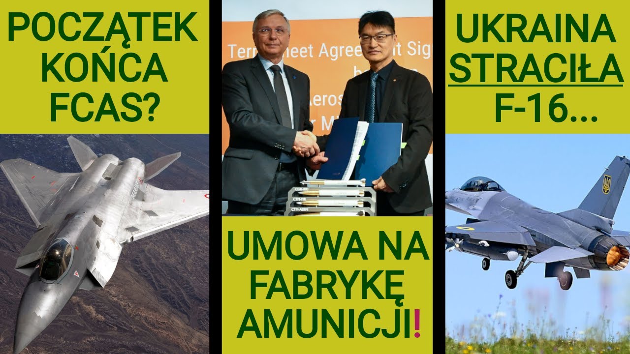 Będzie fabryka amunicji dla Homar&oacute;w-K w Polsce! Ukraina straciła kolejny F-16: WOJSKOWE NEWSY #243