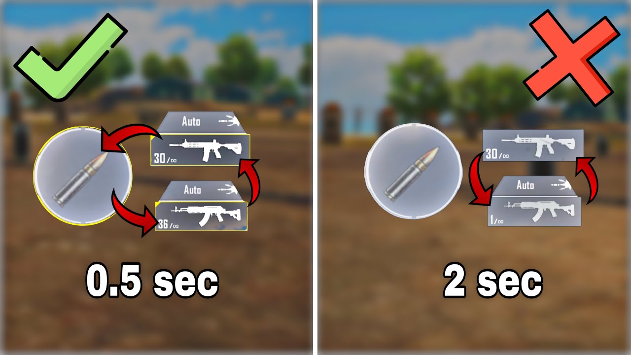 How to Switch Between Weapons Faster ✅✖️ #pubgmobile #bgmi #ruby__yt Best settings