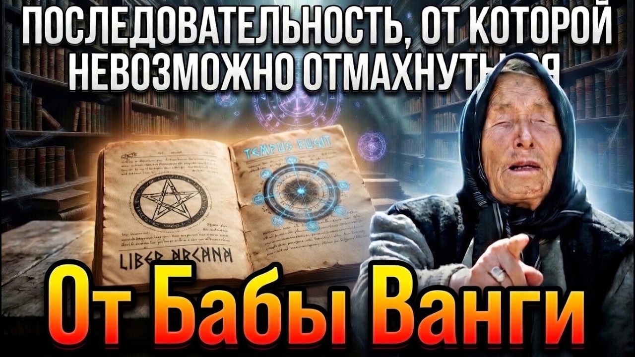 «Последовательность, от которой невозможно отмахнуться» Баба Ванга 2026