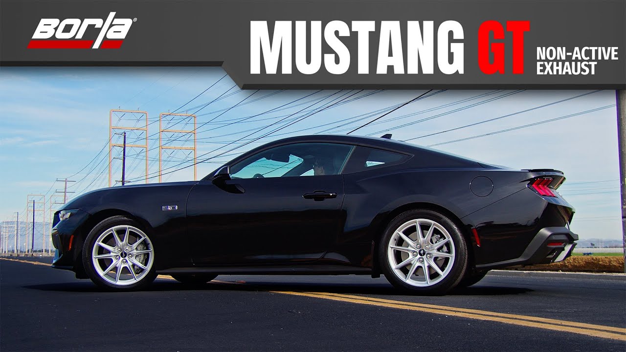 Borla Exhaust for 2024+ Mustang GT | Non-Active