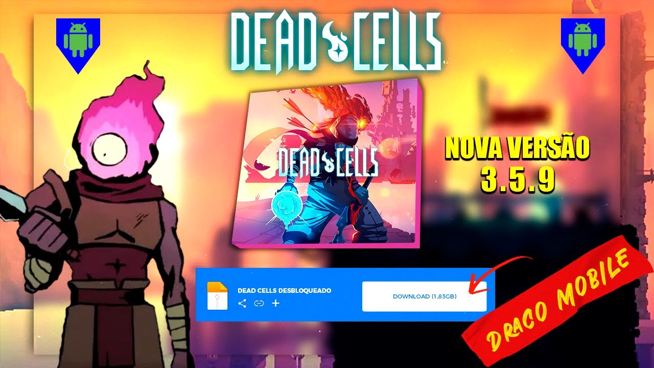 ✅ DEAD CELLS MOBILE v3.5.9 COM TODAS DLC ATUALIZADO 2025 - COMO JOGAR DEAD CELLS NO CELULAR ANDROID