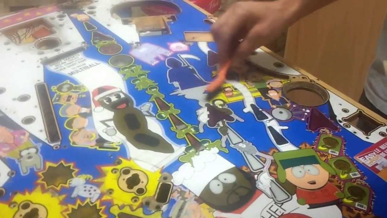 Comment enlever la colle sur un plateau de flipper