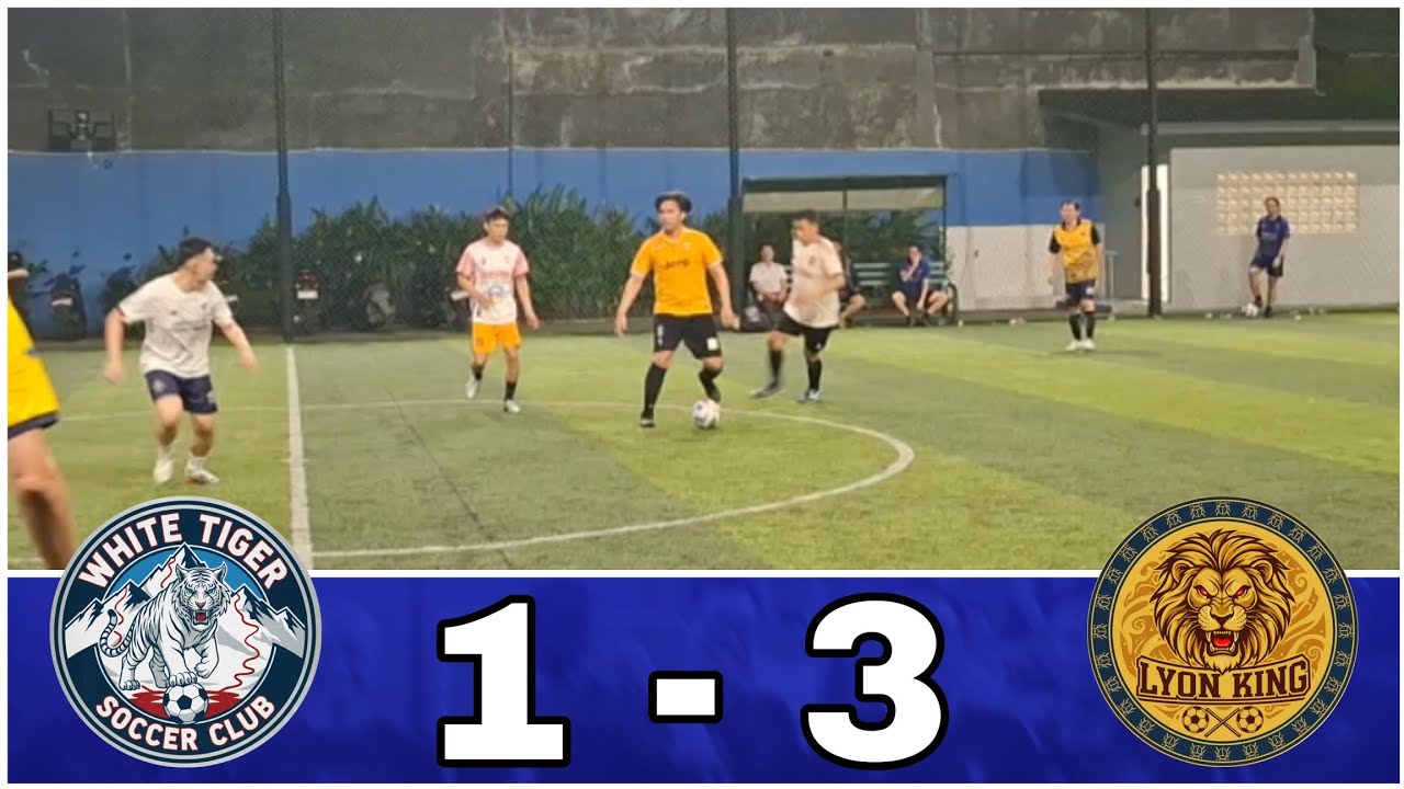 Game 4: WHITE TIGER 1 - 3 LYON KING 1️⃣ (Brotherhood Mini Soccer 13 February 2026)