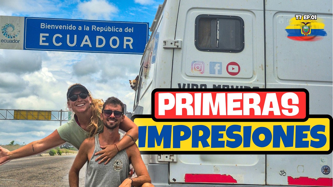 Nuestra Primera IMPRESION de ECUADOR 🇪🇨 NO es como lo IMAGINÁBAMOS