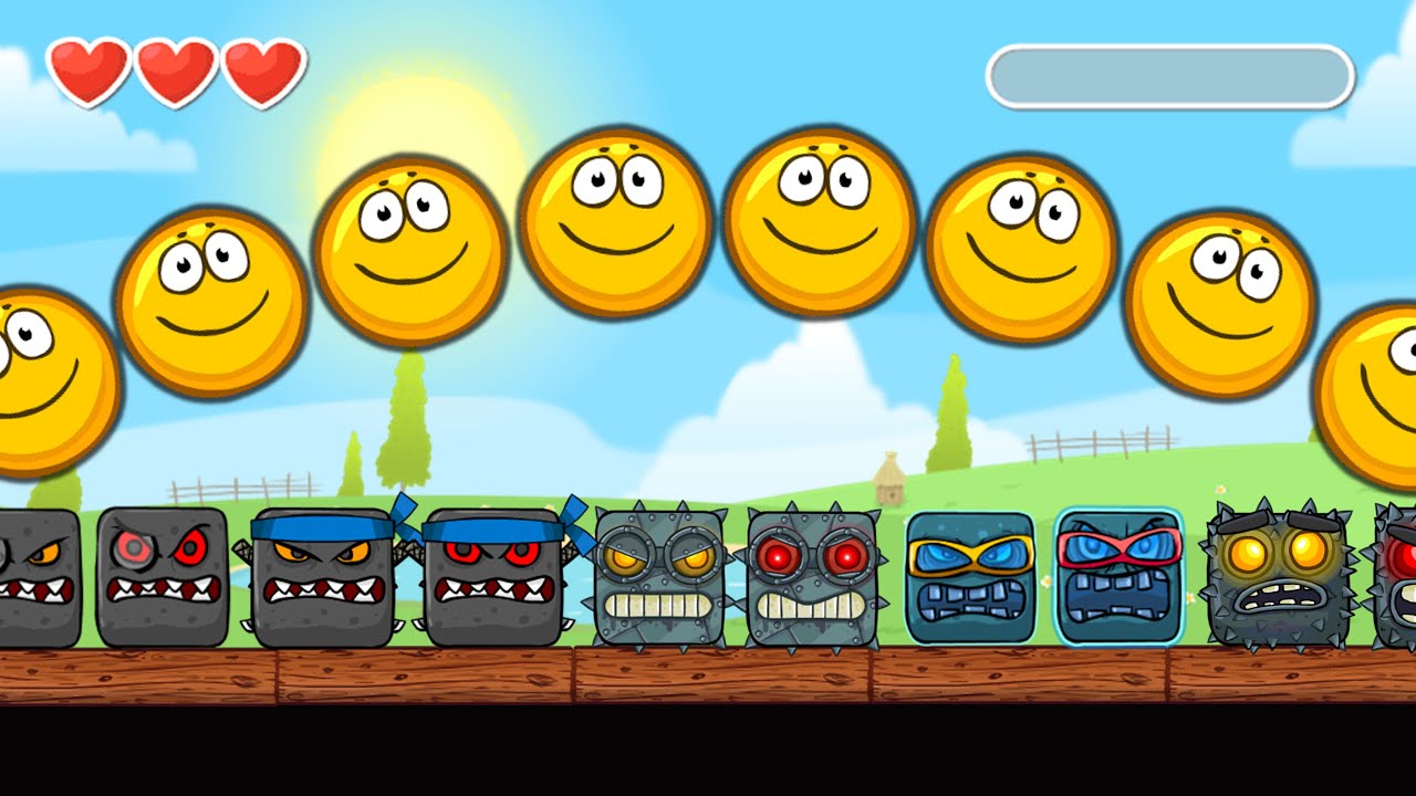RED BALL 4: 16 GOLD BALL VS 16 ALL BOSSES 'Fusion Battle' SHORT GAMEPLAY VOLUME 1,2,3,4,5