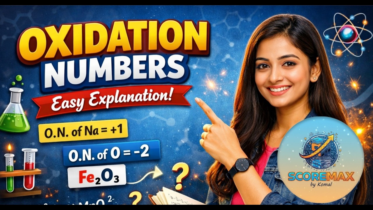 Oxidation number | Chemistry | Trick | ScoreMax by KOMAL |