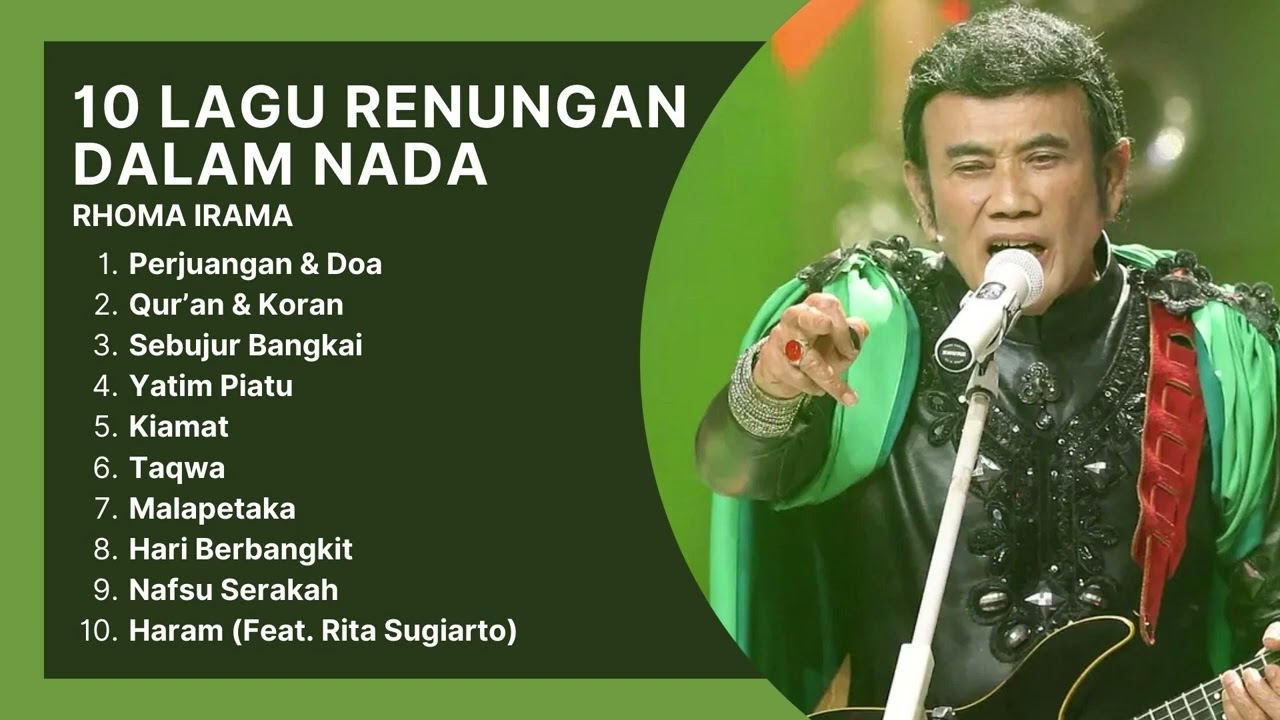 10 Lagu Renungan Dalam Nada - Rhoma Irama