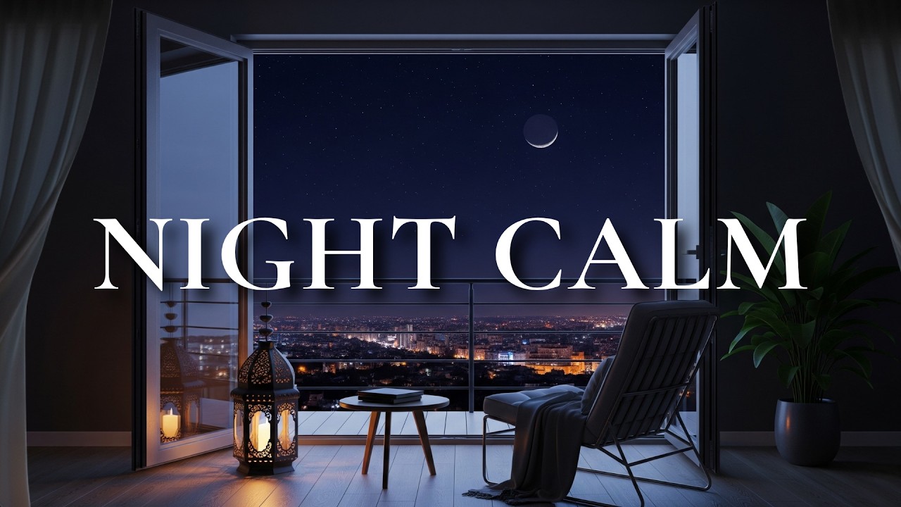 Ramadan Night Ambient 🌙 1 Hour Calm Background Music for Prayer & Deep Relaxation