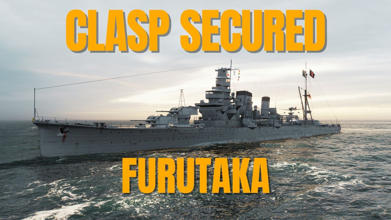 Золотая застежка Фурутака - World of Warships (WOWS)