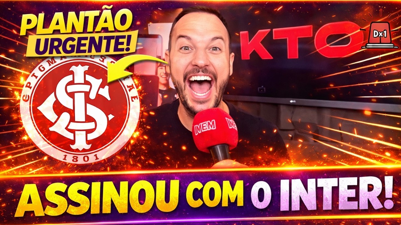 😱🔴AGITOU A SEXTA ! INTER AGIU RÁPIDO E JÁ TEM REFORÇO DESEMBARCANDO, VEJA ! NOTICIAS DO INTER HOJE