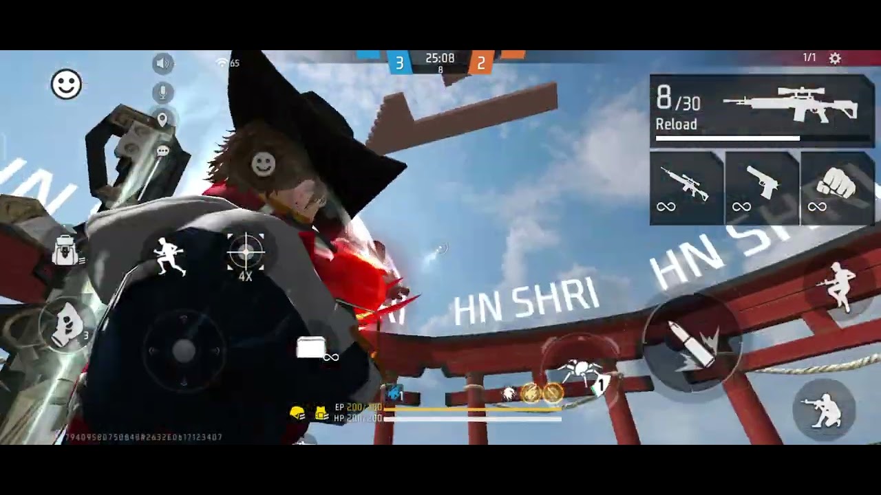 1v1 Headshot craftland free fire game 🎮