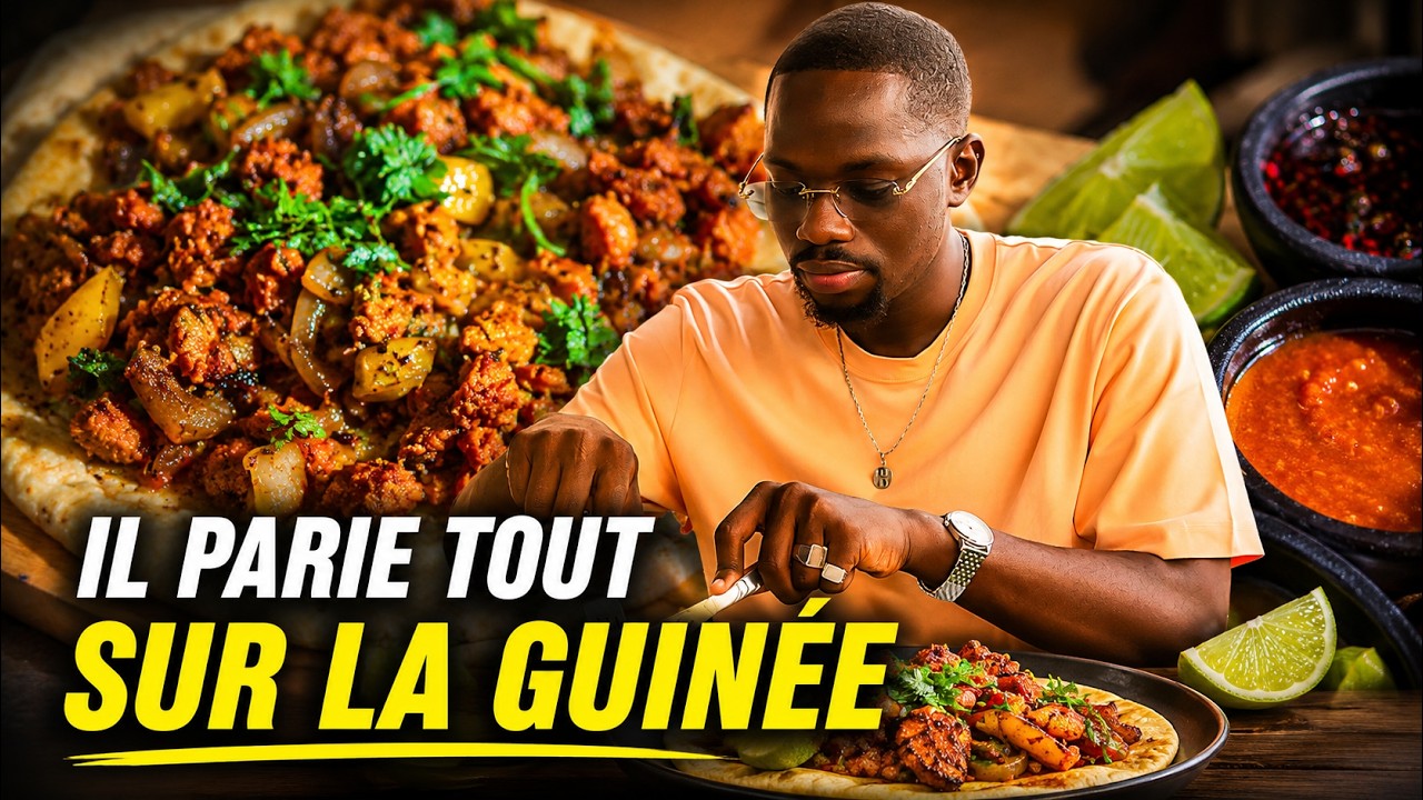 Il réalise son rêve : ouvrir un restaurant en Guinée