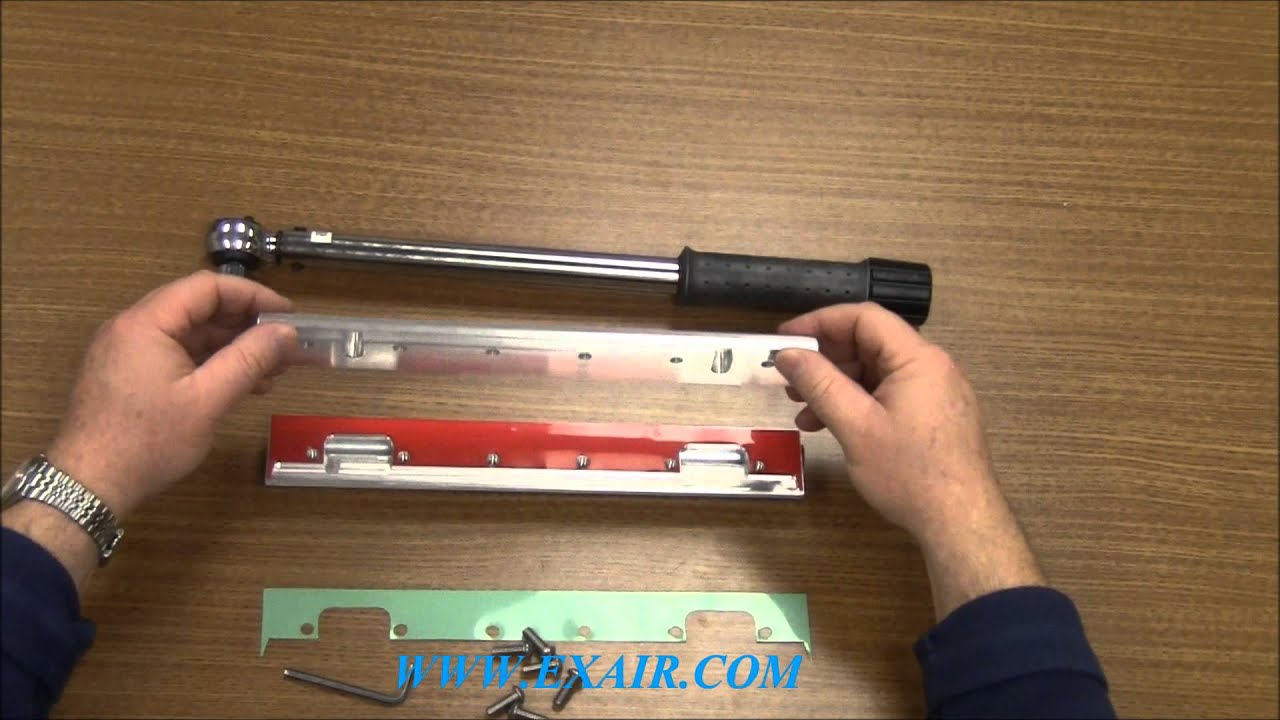 Changing Shims in EXAIR's Super Air Knife