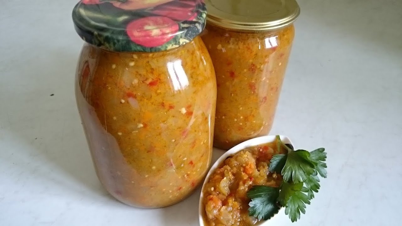 Икра из зеленых помидор Простой рецепт консервации и заготовки на зиму!