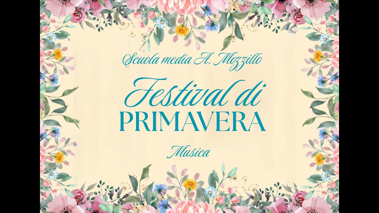 Festival di primavera - terza parte musica