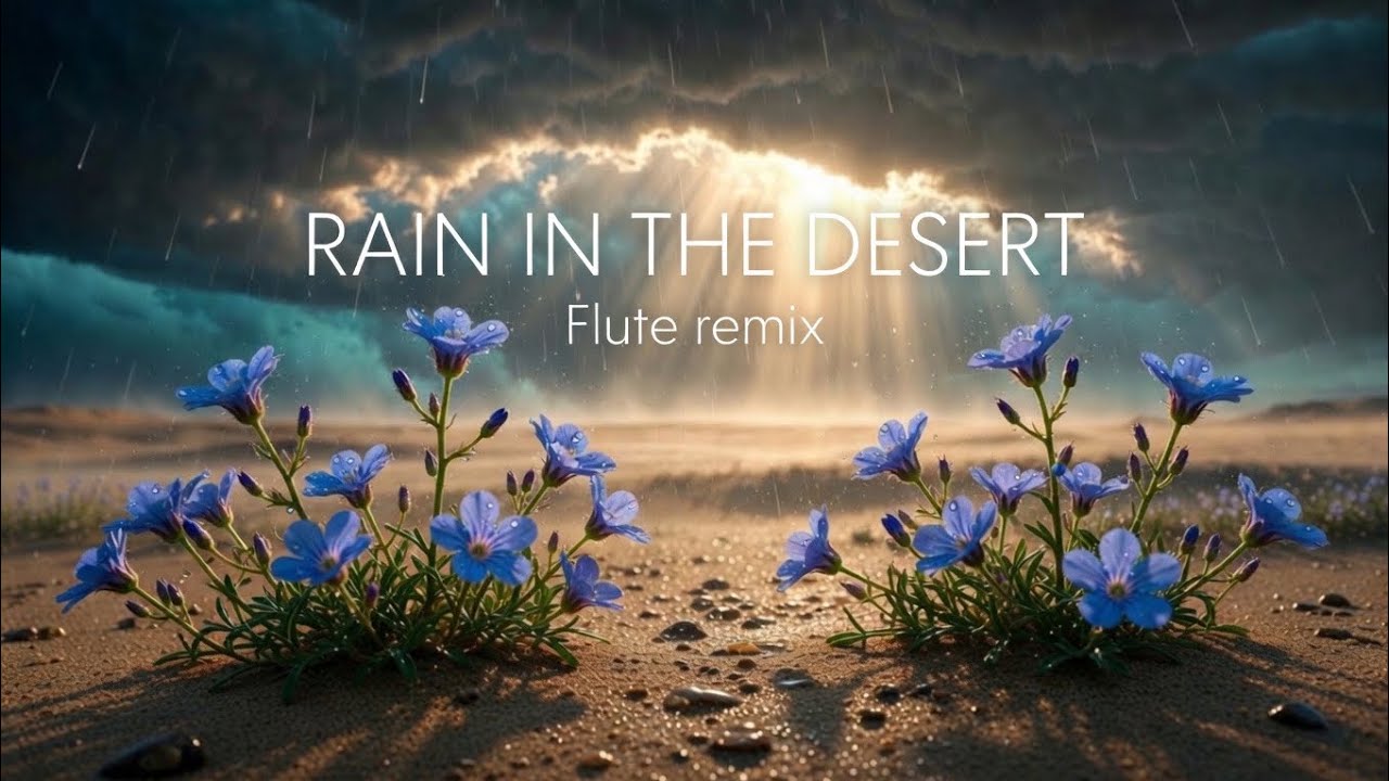 RAIN IN THE DESERT. Flue Remix - Christian Worship Song 
