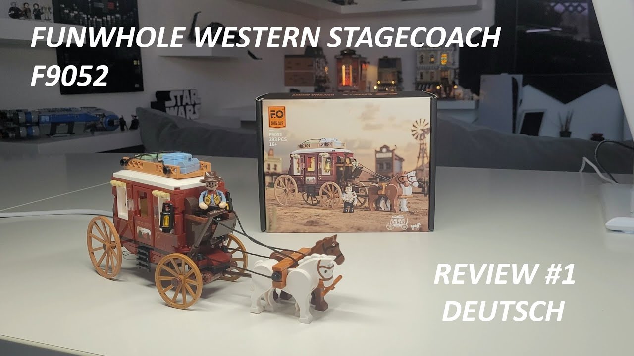 FunWhole® F9052 Western Stagecoach Review #1 Deutsch | TOLLES SET! | Tobi’s Brick Space