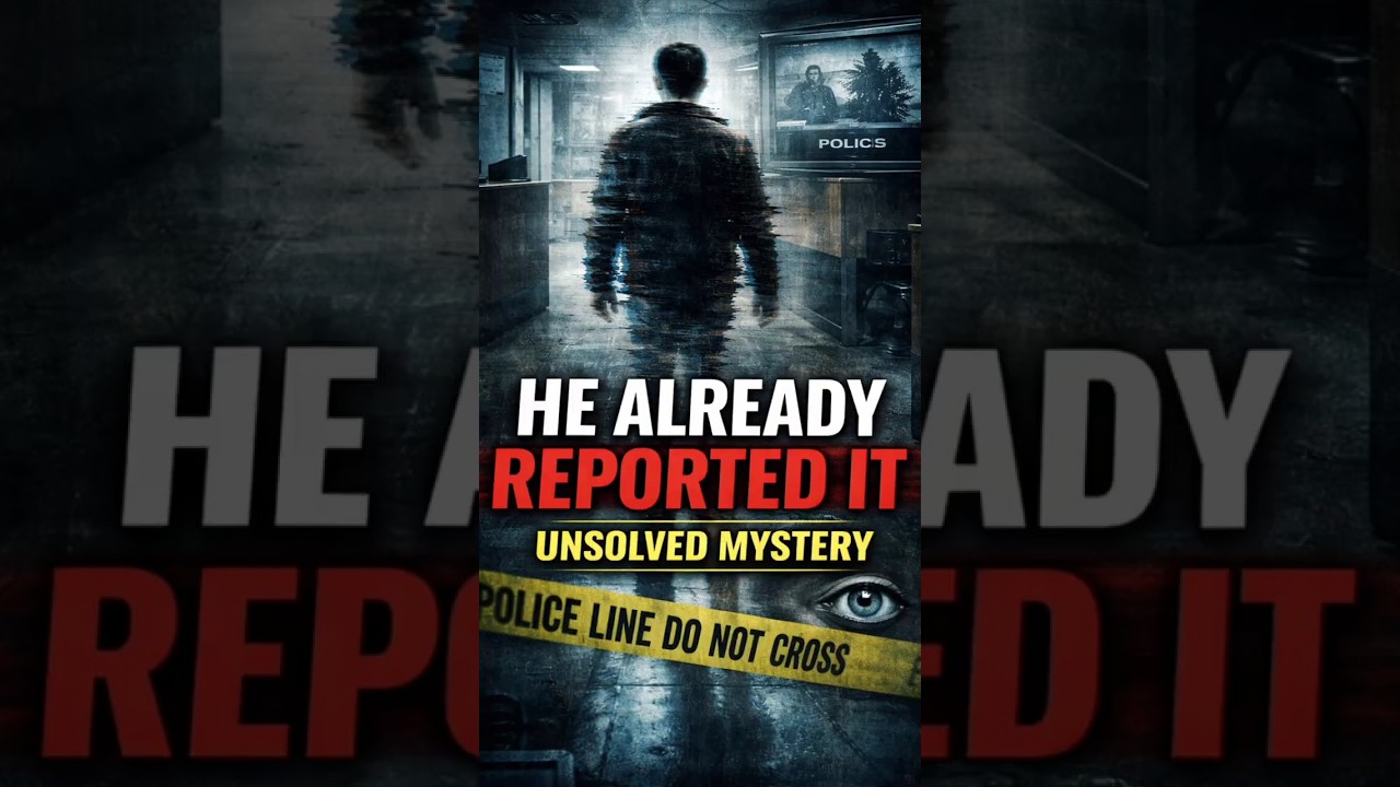 The Man Who Reported His Own Disappearance 👁️ | Unsolved Mystery #Shorts #CrimeMystery #ViralStory