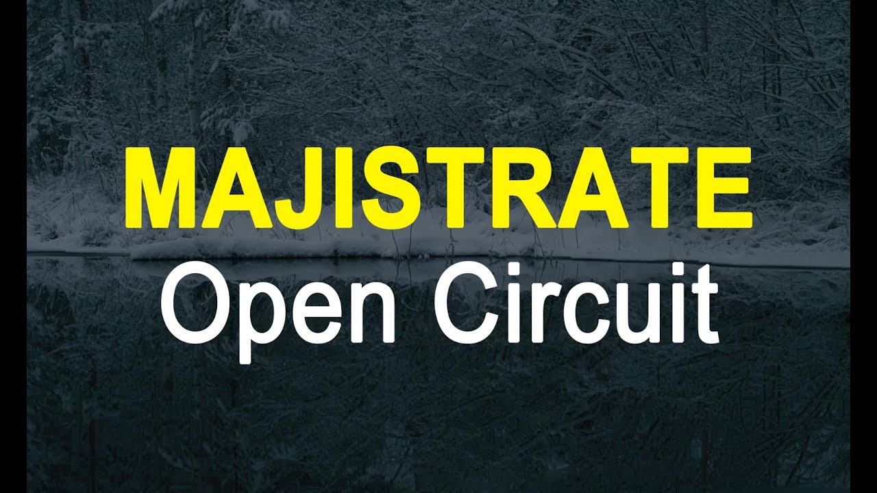 MAJISTRATE - Open Circuit (Splash Recordings 1994) HD