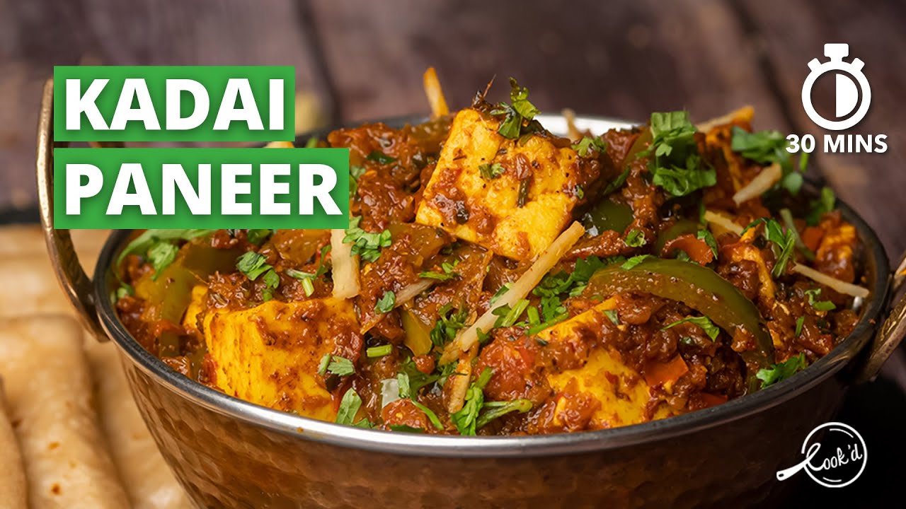 Kadai Paneer Recipe | Restaurant Style Kadai Paneer | Paneer Recipes | Cookd