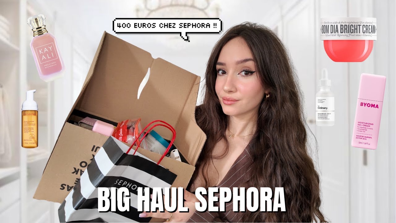 BIG HAUL SEPHORA (400€ DE PRODUITS VIRAUX)