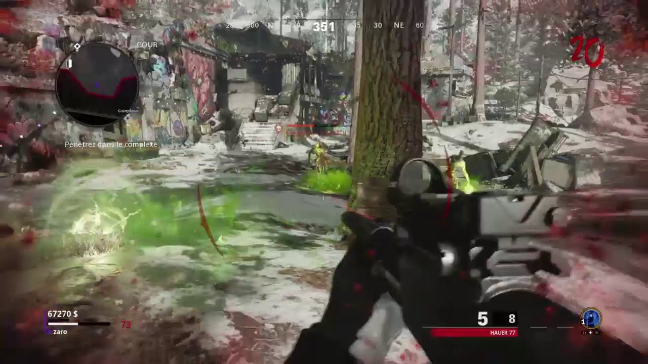 FR/ENG Bo5 Zombies caca war