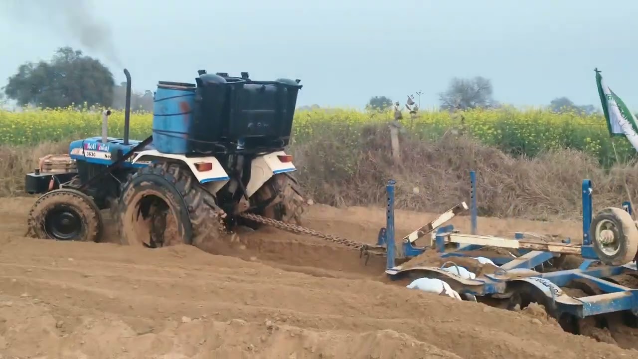New Holland 3630 Hrrow competition 😱😱😈😈😈
