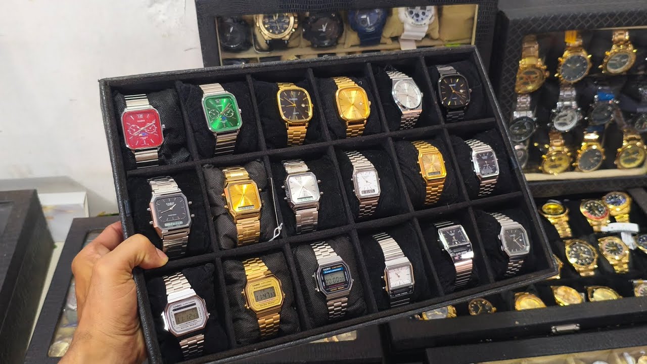 Fornecedor de Relógio Casio retro digital melhor preço atacado revenda 