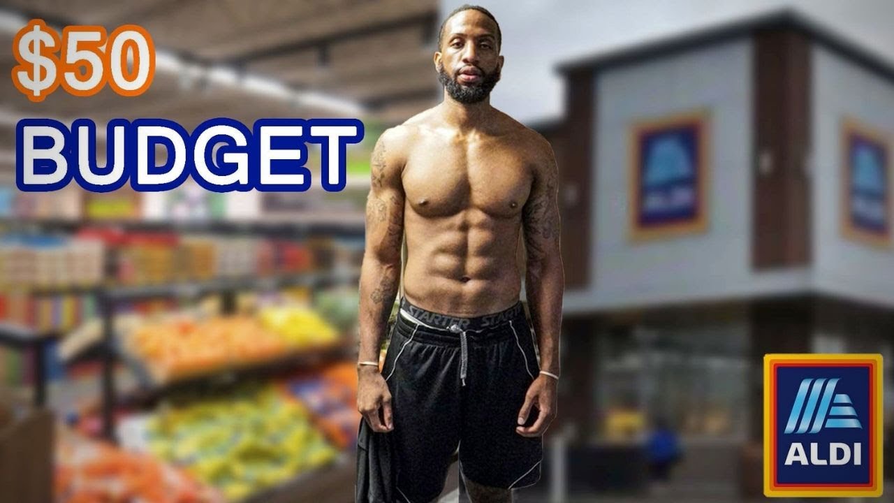 $50 FOR A WEEK OF LEAN BULKING | ALDI GROCERY LIST | SUPER CHEAP