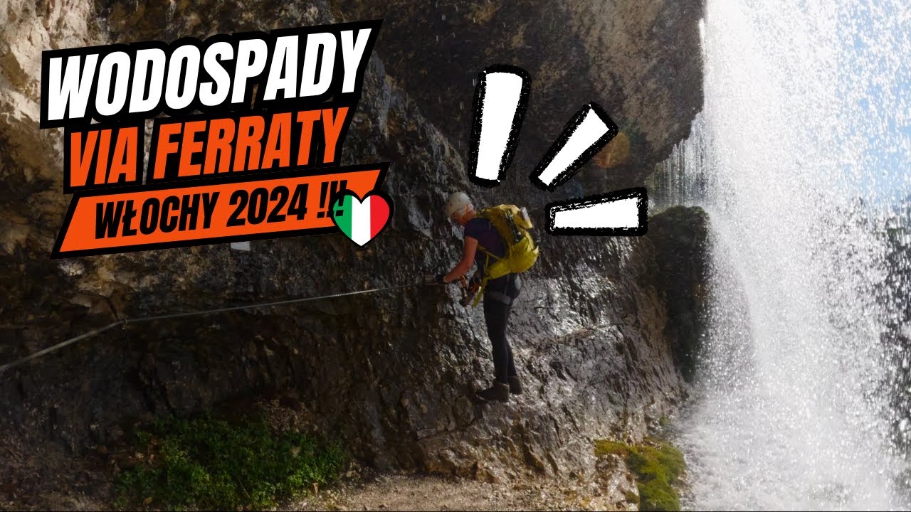 Cascate di Fanes 🌊, Via Ferrata Giovanni Barbara 🧗‍♂️, Włochy 🇮🇹, Dolomity 🏔️
