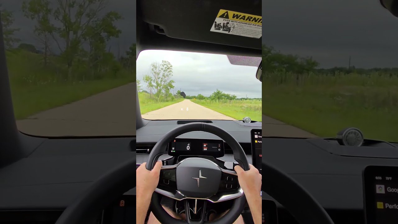 Using Launch Control In The Polestar 3 Performance!! #polestar #polestar3 #electric