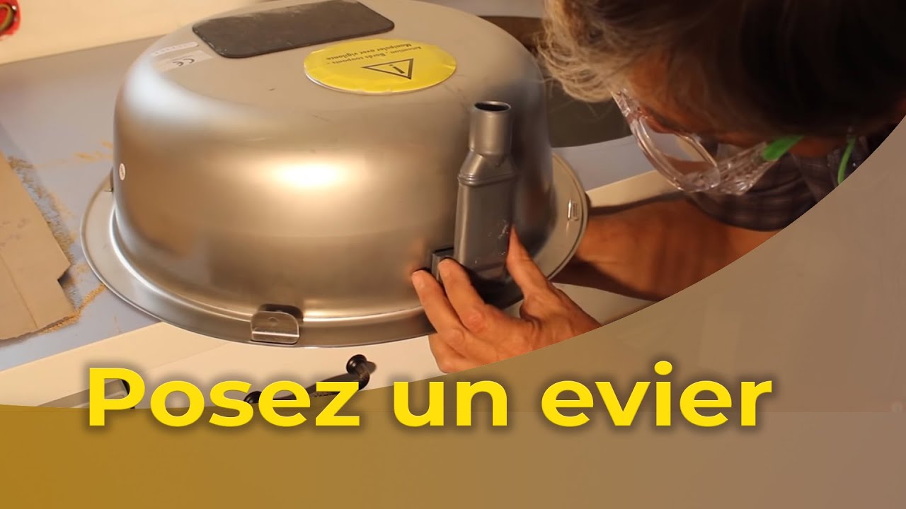 Posez un evier