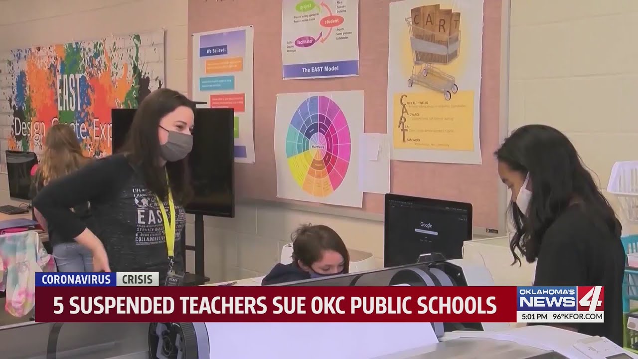 Group of suspended OKCPS teachers file lawsuit against district and superintendent over mask mandate