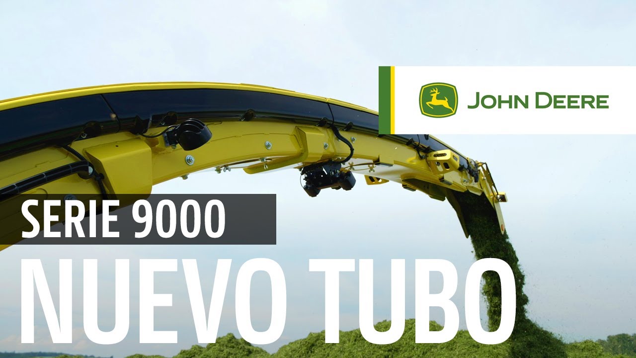Picadoras de forraje John Deere de la serie 9000 - Nuevo tubo de descarga