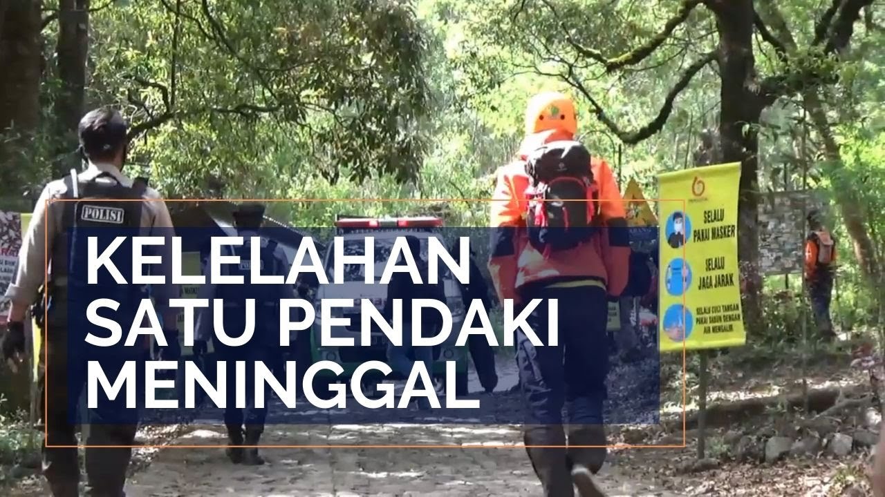 PLAOSAN - Diduga Kelelahan, Seorang Pendaki Meninggal Dunia di Gunung Lawu Magetan
