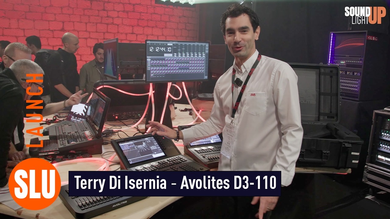 LAUNCH 2025 // Avolites D3-110, un petit pupitre lumière pour grands voyageurs