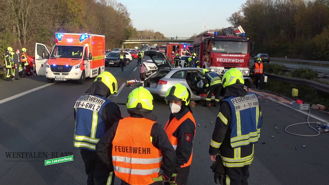 Tödlicher Unfall auf der A2