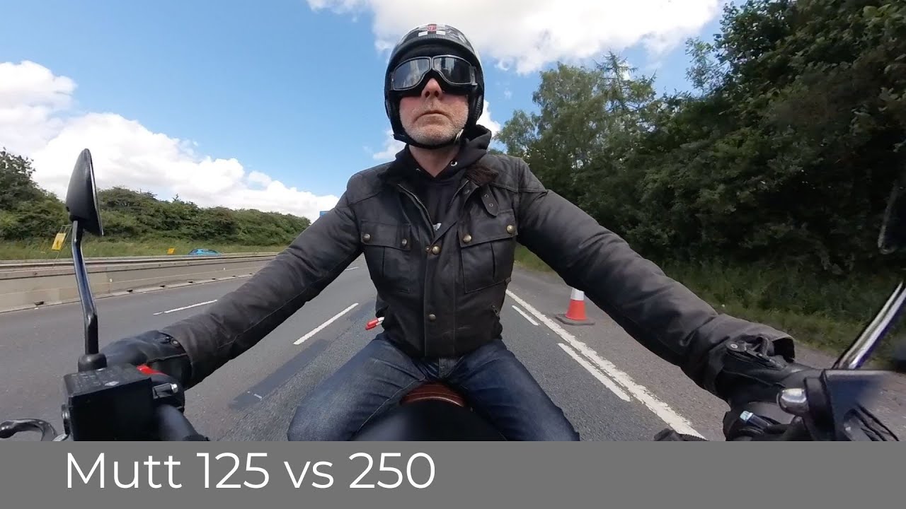 Mutt Sabbath 125 vs Mongrel 250  Which is best for returning bikers?