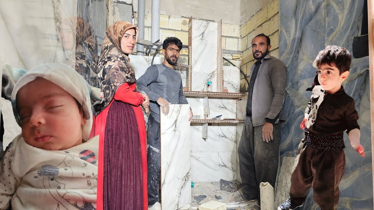 A Pleasant Day: Meeting Saleh&rsquo;s New Baby & Building the Kitchen at Saleh & Sadri&rsquo;s Home